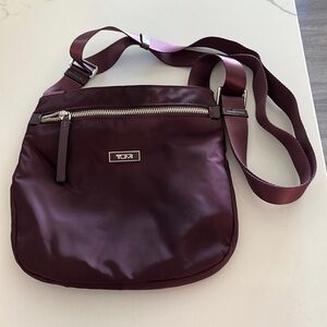 Dark Purple TUMI Crossbody